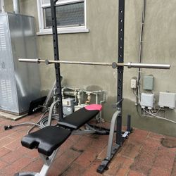 Home Gym: Bench Press Set