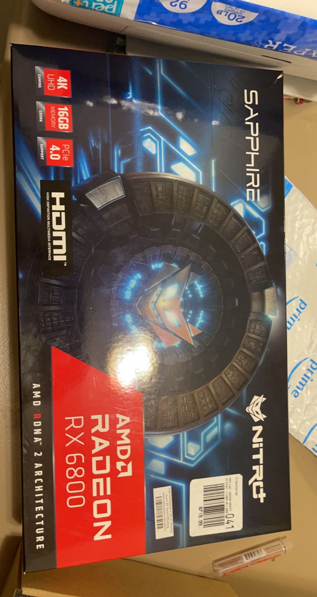 Sapphire Nitro 6800 Graphics Card