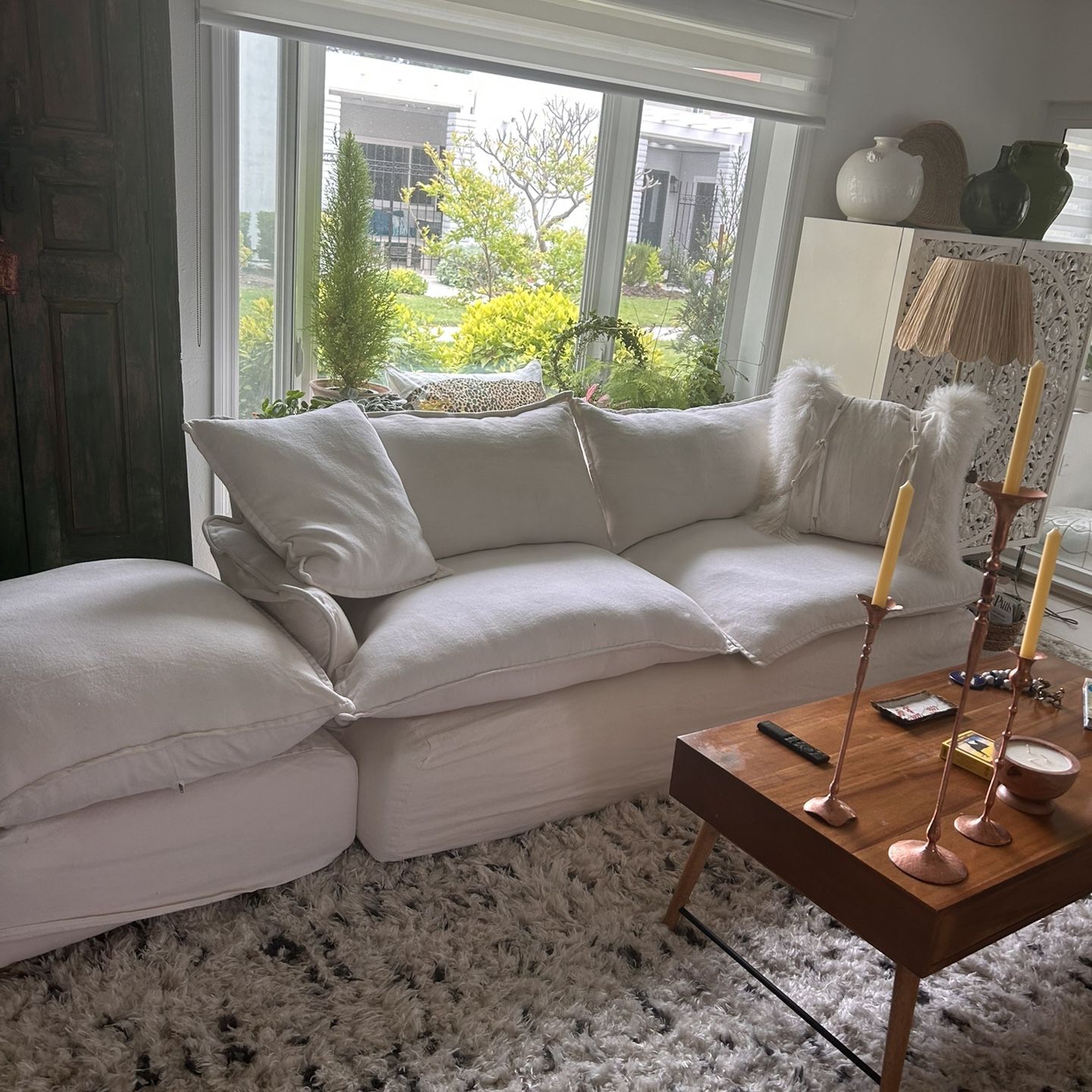 CODA Studio Malibu White Couch