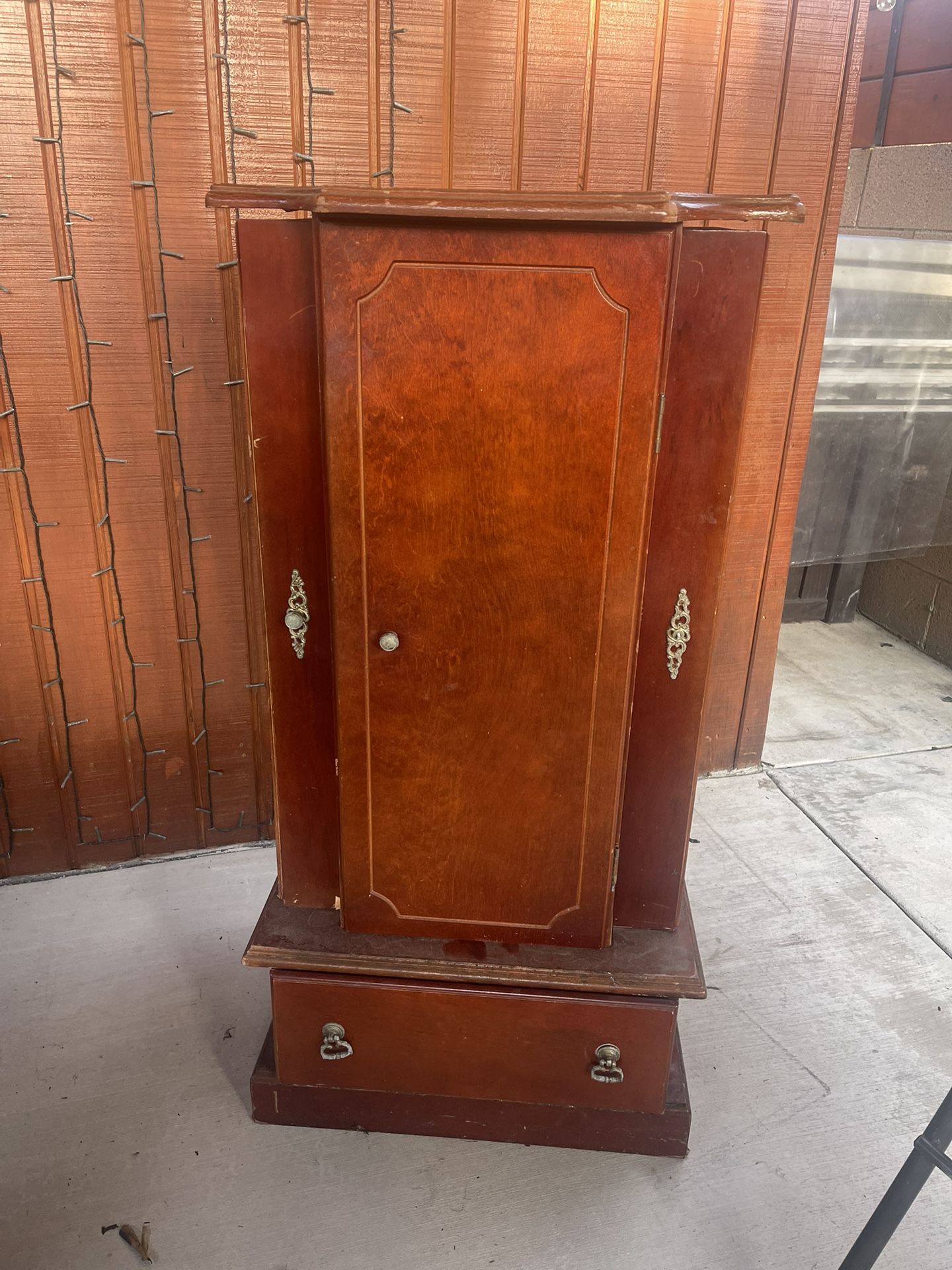 Antique jewelry Armoire