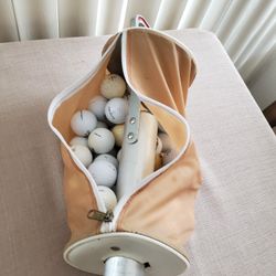 Golf Shag Bag  Many Golf Balls