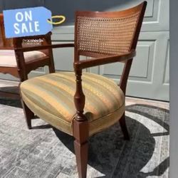 Vintage cane chair