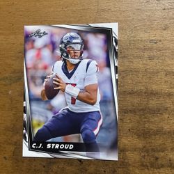 2024 LEAF CJ STROUD CARD