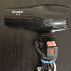 conair 1875 hot hair dryer