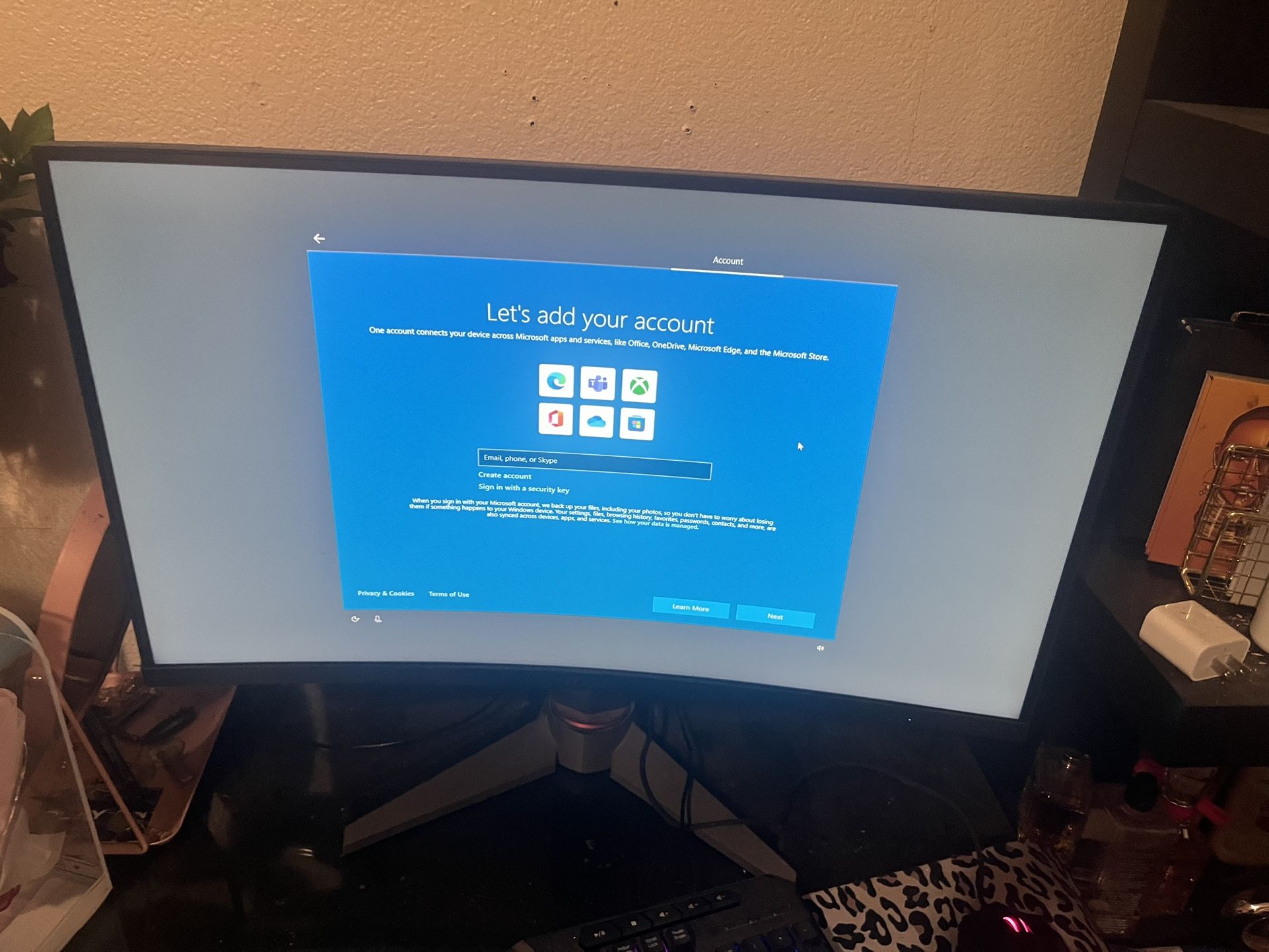 MSI Curved Monitor