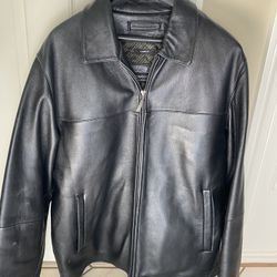 Mens Lampskin Leather Jacket