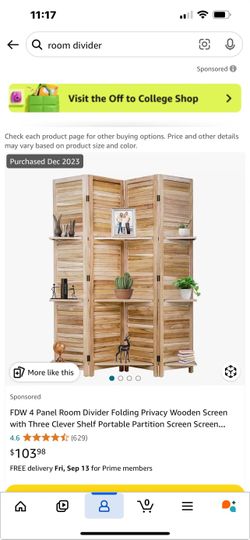 Room Divider, Almost New