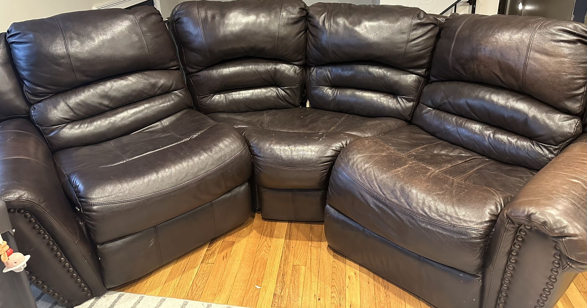 Used 3 Piece Leather SOFA 