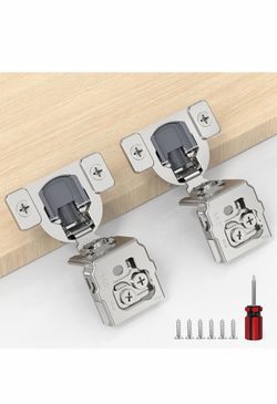 Soft Close Cabinet Hinges with Screws 60 pack