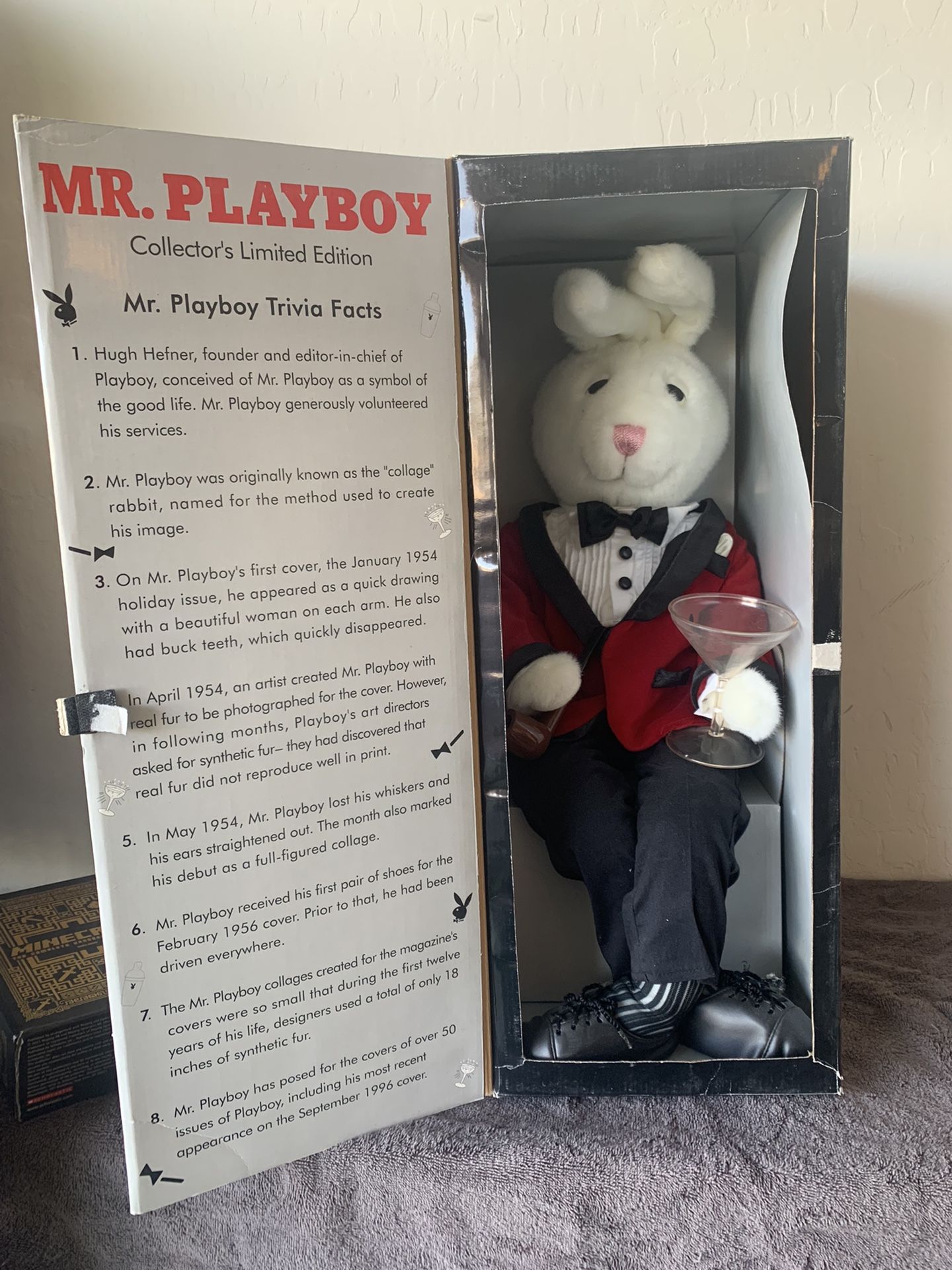 Plush playboy bunny