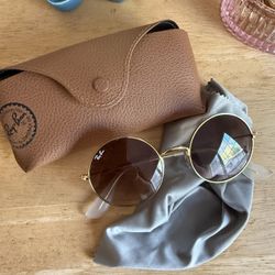 Ray-Ban Ja-Jo Women's Sunglasses Arista Gold w/ Brown Gradient Lenses