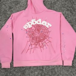 Pink Spider Hoodie