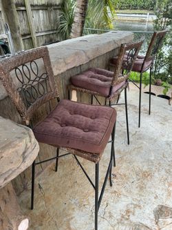 3 Backyard Chairs
