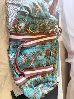 Sakroots Crossbody Bag Colorful Owl Print