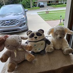 Infant Bath Soothers With Velcro Attachment.  Each