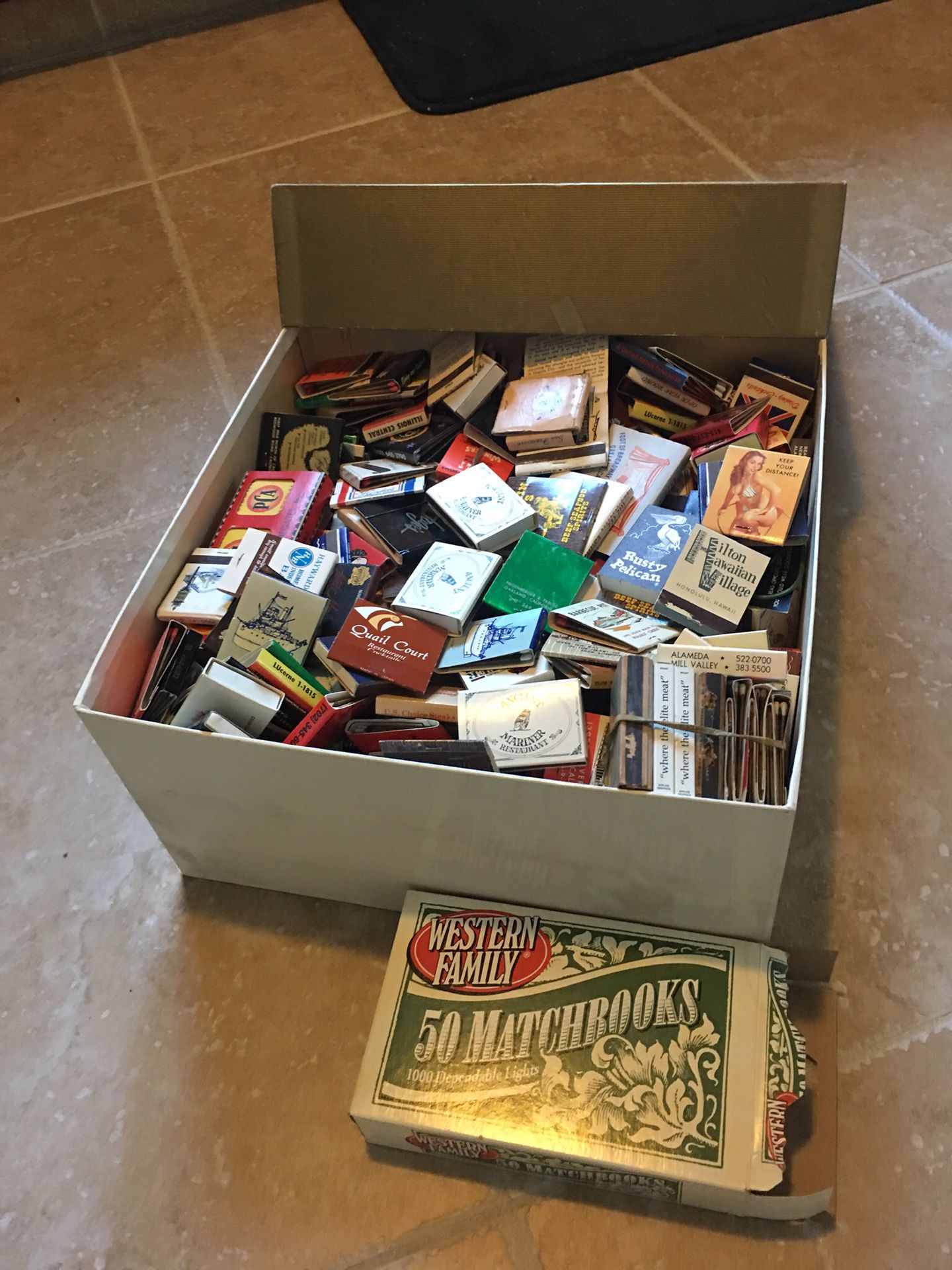 Vintage Matchbook Collection 400+ Matchbooks
