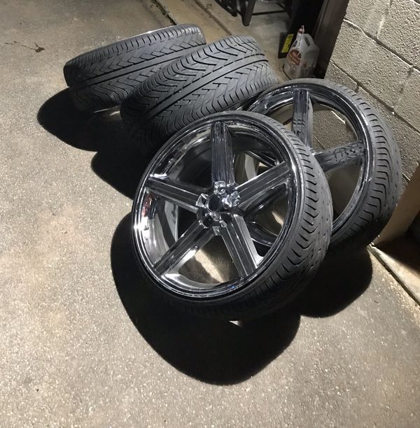 24 inch Iroc rims and tires!!!! for Sale in Atlanta, GA OfferUp