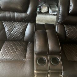 Nice Full Leather Sofa