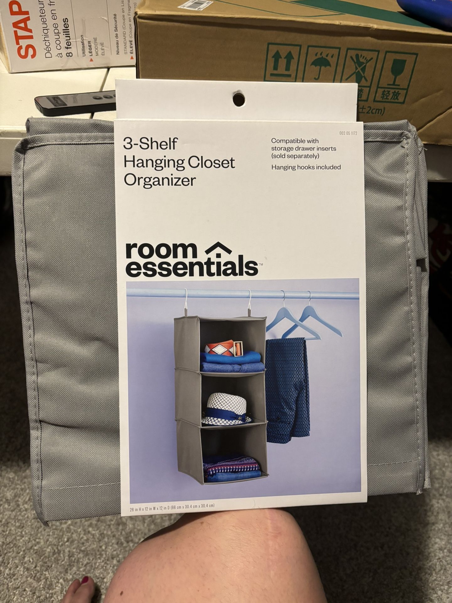 HANGING CLOSET ORGANIZERS