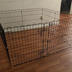 Small Pet Fence 24" Tall Gate 8-Panels (24" Tall X 24" Wide)