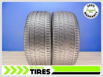 2 Continental CrossContact LX Sport 255/45R20 Used Tires 6.5/32 Tread 2554520