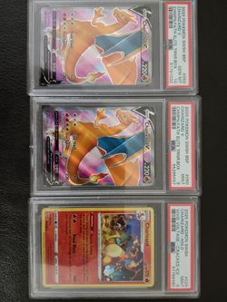 Pokemon Cards Slabs Pikachu Charizard