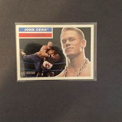 John Cena 2005 Topps Heritage 