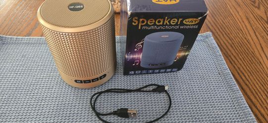 gold Rock HF-Q6S multifunctional wireless Bluetooth speaker.