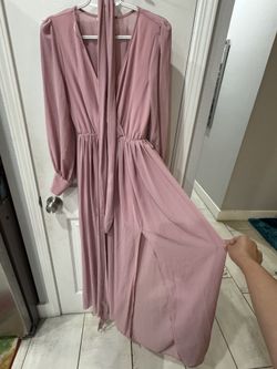 Fashion Nova Mauve Maxi Dress