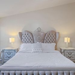 Bedroom Set with Curtains