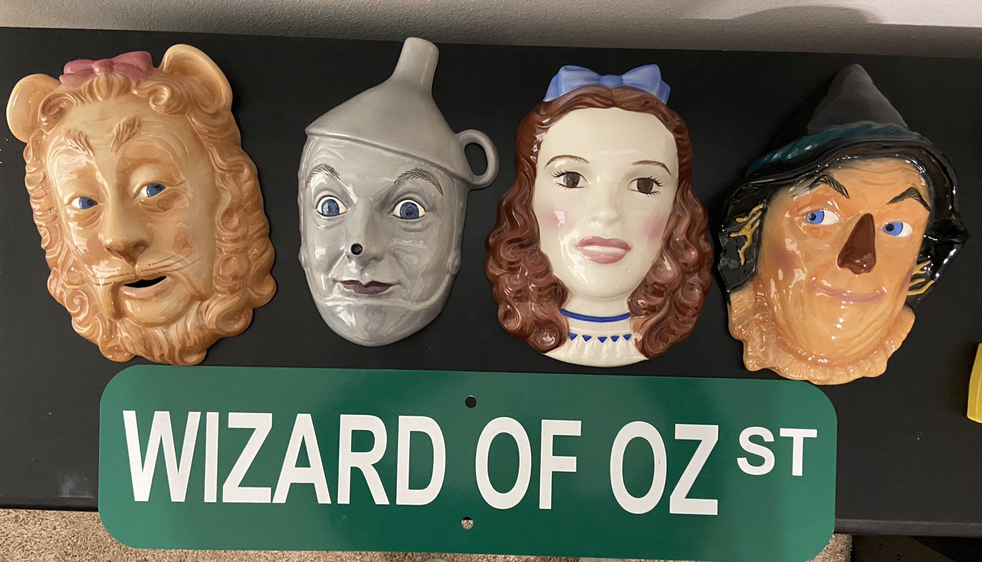 WIZARD OF OZ - Clay Art Masks