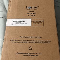 Home Air Purifier Filter 2 Pack 