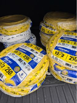 Electrical Wire ROMEX 12/2 rolls of 250ft