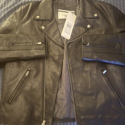 Calvin Klein Men's Leather Jacket
