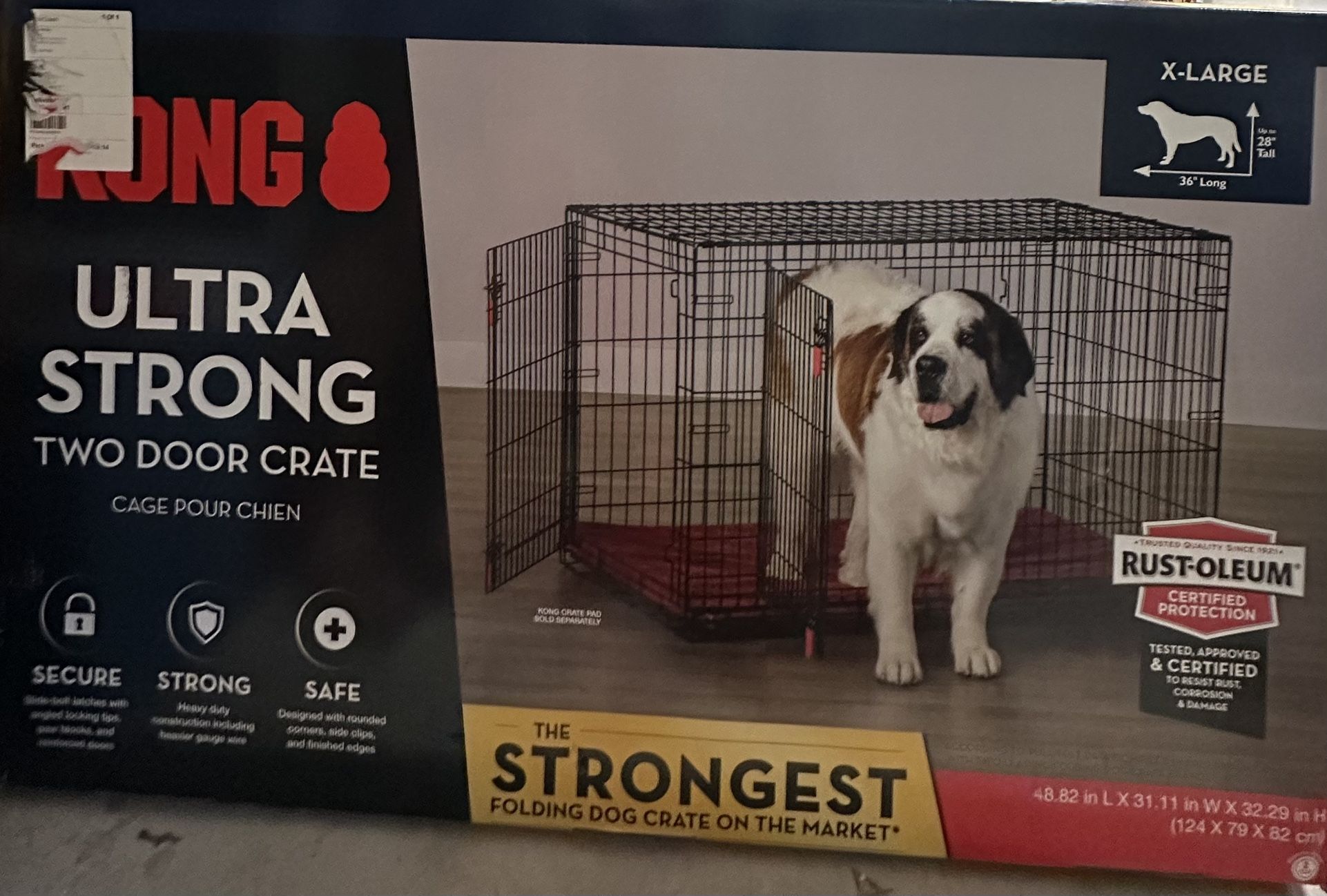 Kong Ultra Strong Dog Crate - Extra Large