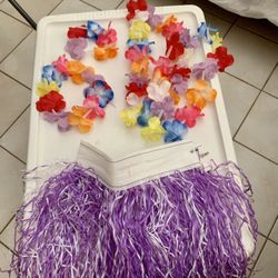 Halloween Hulu/Hawaiin Girl Accessories 
