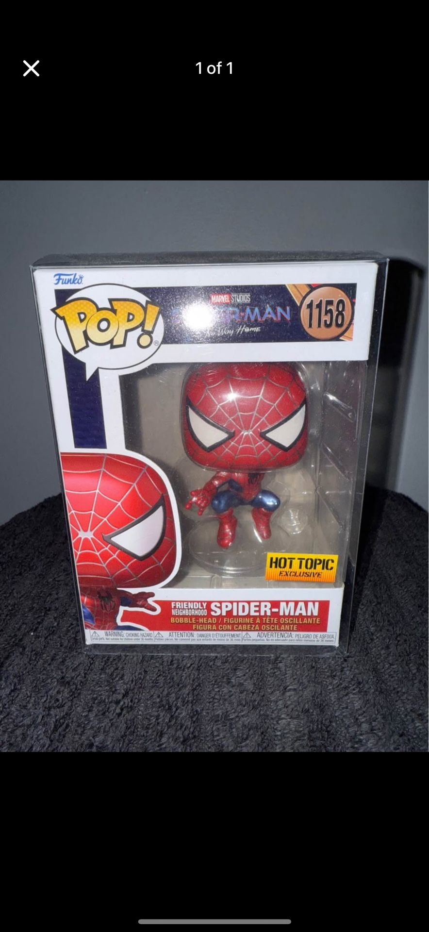 Spiderman No Way Home Hot Topic Exclusive 