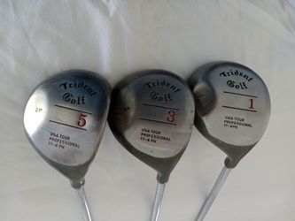 Golf Clubs  - Driver-3Wood-5Wood