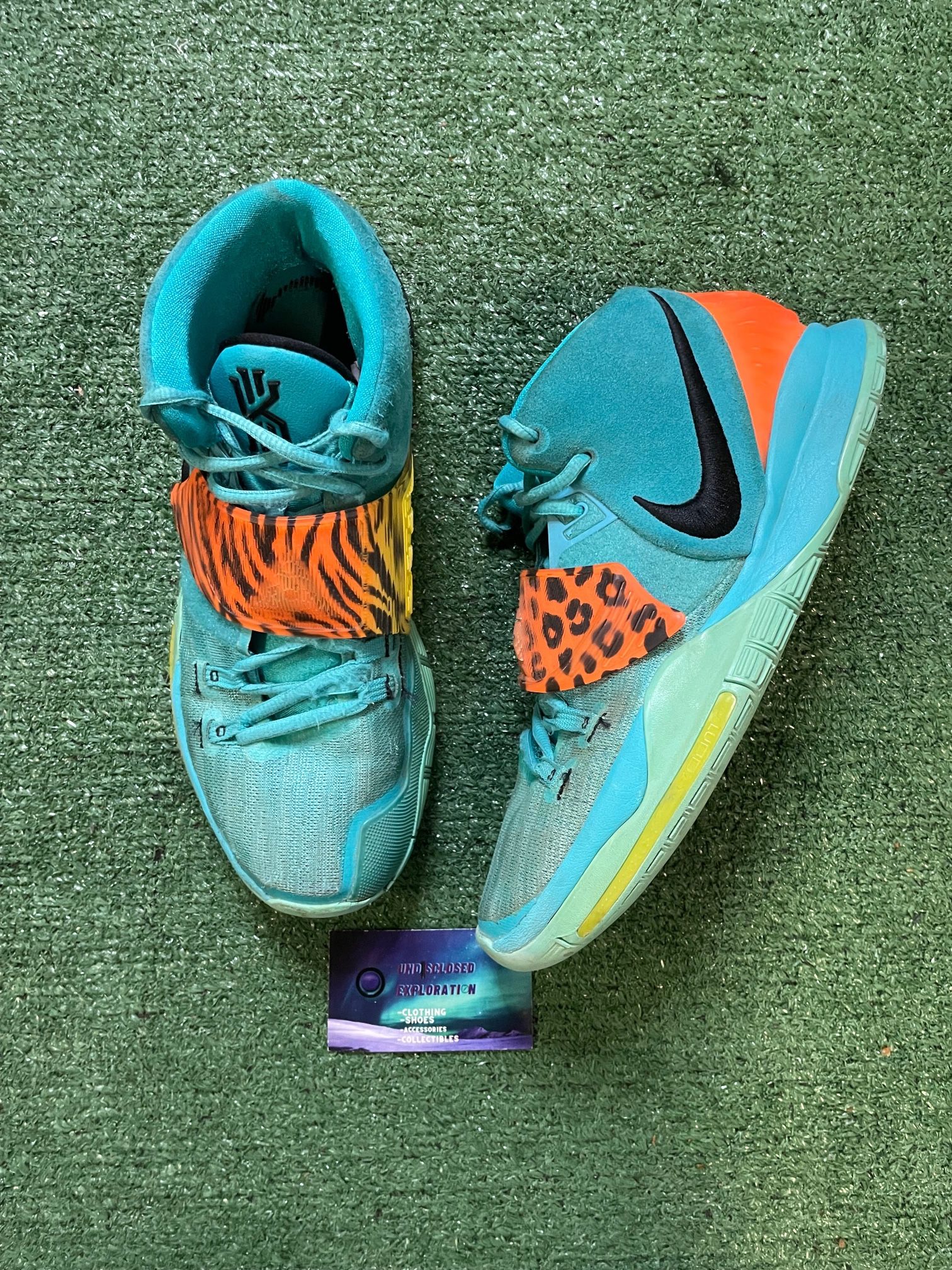 Nike Kyrie 6 oracle aqua size 9.5men/11women