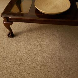 Wooden Coffee Table with Glass Panel $75 OBO