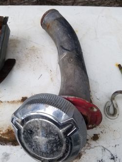 65 .66. 67. 68 mustang has pipe and gas cap.