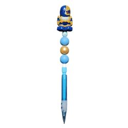 Deathstroke Ooshies DC Comics Custom Beaded Mechanical Pencil Blue