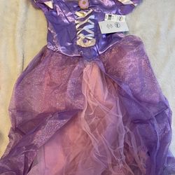 New Rapunzel Dress Size 7/8