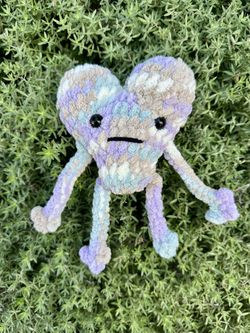 Crochet Heart Friend Plushie