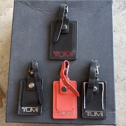 Tumi luggage tags