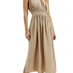 Brand New Woman’s French Connection brand Incense color One Shoulder Faron Midi Dress Up For Sale