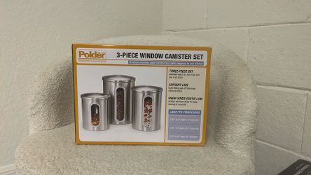 3 Piece Canister Set