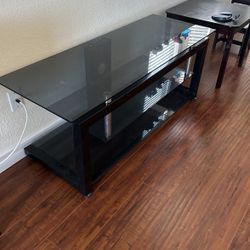 Glass Tv Stand