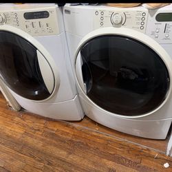 Washer and dryer