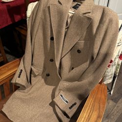 Mens Jacket/trench Coat Brand New
